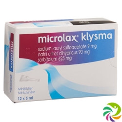 Microlax Klistier 12 Tuben 5ml