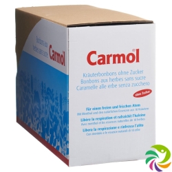 Carmol Kräuterbonbons ohne Zucker 12 Beutel 75g