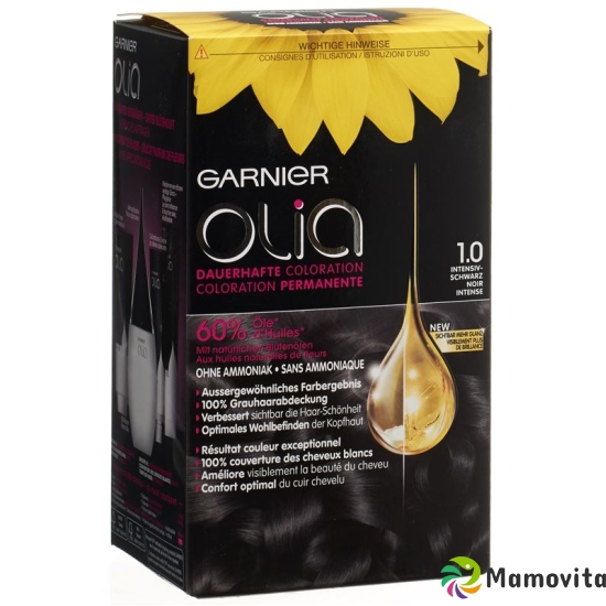 Olia Hair Color 1.0 Intense Black buy online