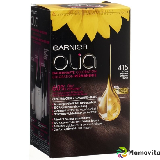 Olia Hair Color 4.15 Cool Chestnut buy online