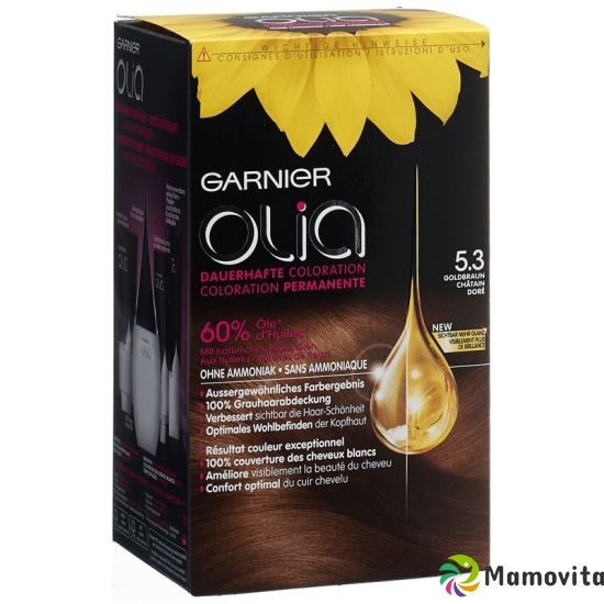 Olia Hair Color 5.3 Golden Brown buy online