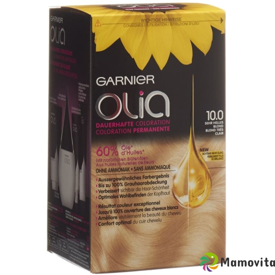 Olia Hair Color 10.0 Very Light Blonde buy online