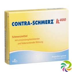 Contra Schmerz Il Filmtabletten 400mg 10 Stück