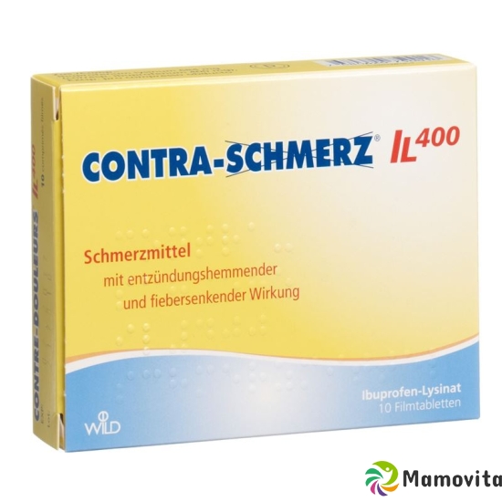 Contra Schmerz Il Filmtabletten 400mg 10 Stück buy online