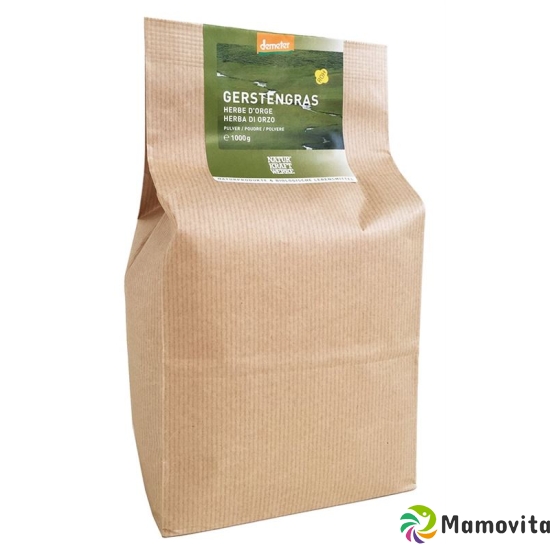 Naturkraftwerke Gerstengras Pulver Demeter 1000g buy online