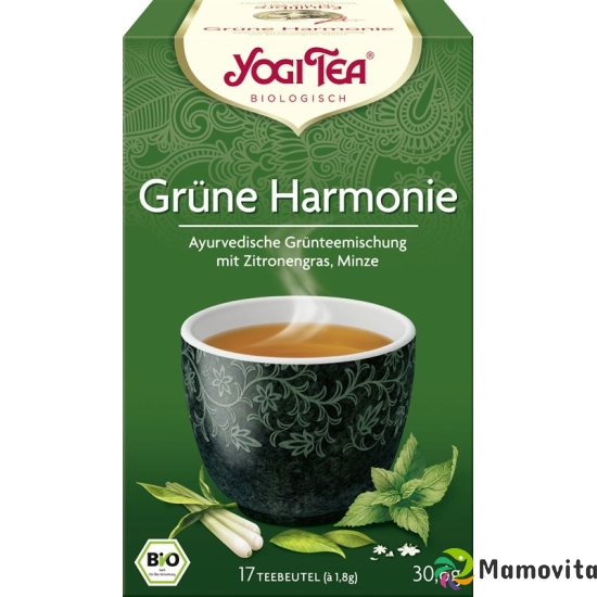 Yogi Green Tea Grüne Harmonie Beutel 17 Stück buy online