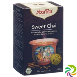 Yogi Chai Tee Sweet Chai Beutel 17 Stück