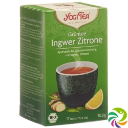 Yogi Green Tea Ingwer Zitrone Beutel 17 Stück