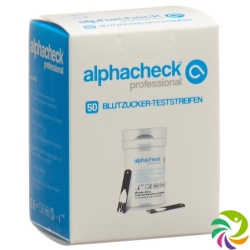 ALPHACHECK professional Blutzucker Teststr