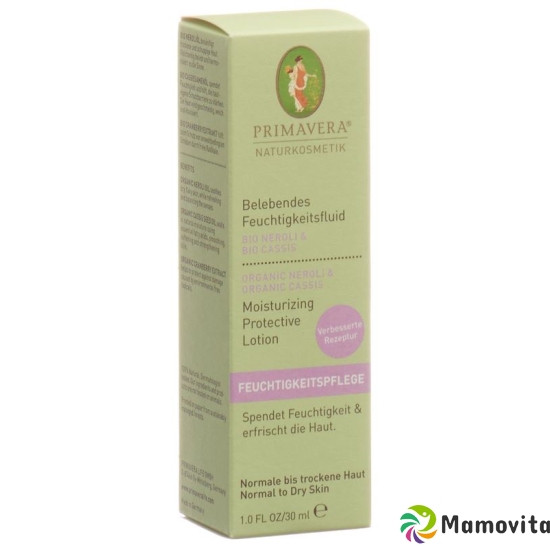 Primavera Neroli Cassis Feuchtigkeitsfluid 30ml buy online