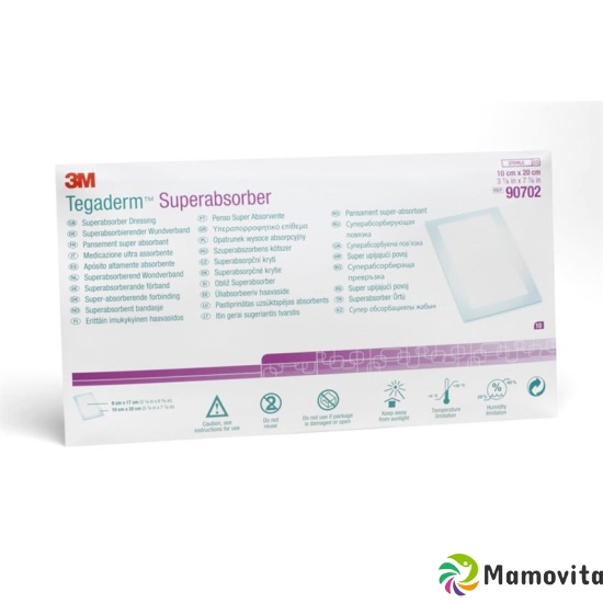 3M Tegaderm Superabsorber 8x17cm/10x20cm 10 Stück buy online