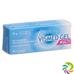 Vismed Gel Multi Hydrogel Wetting Eye Drops Bottle 10ml