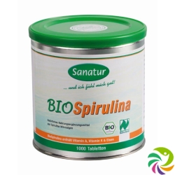 Bio Spirulina Hau Tabletten 400mg 1000 Stück