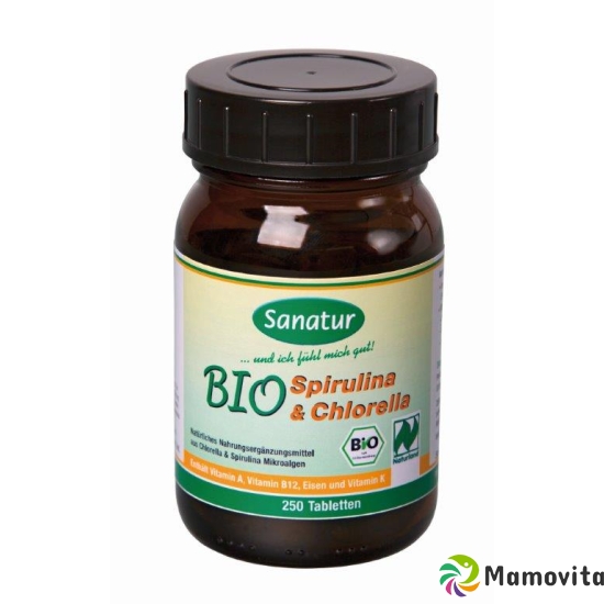 Spirulina&chlorella Hau Bio Tabletten 400mg 250 Stück buy online