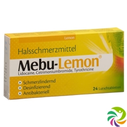 Mebu-lemon Lutschtabletten 24 Stück