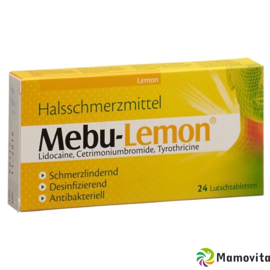 Mebu-lemon Lutschtabletten 24 Stück buy online