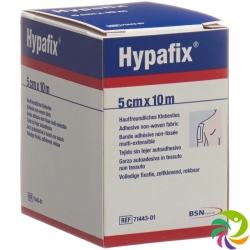 Hypafix adhesive fleece 5cmx10m roll