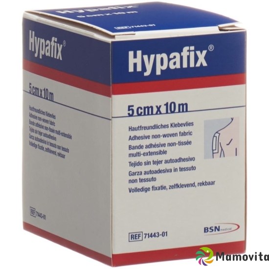 Hypafix adhesive fleece 5cmx10m roll buy online