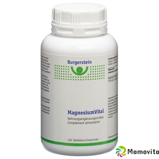 Burgerstein Magnesiumvital tablets Ds 120 pieces buy online