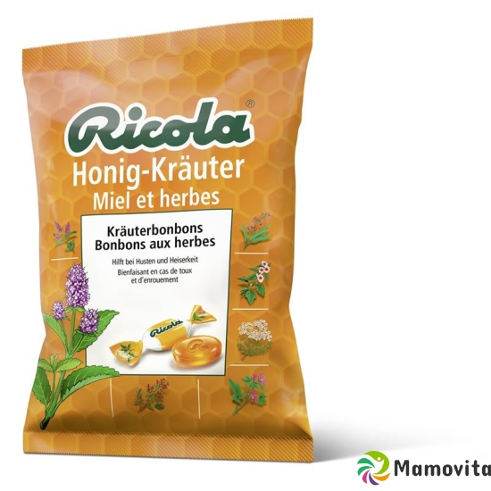 Ricola Honig-Kräuter Kräuterbonbons Beutel 125g buy online