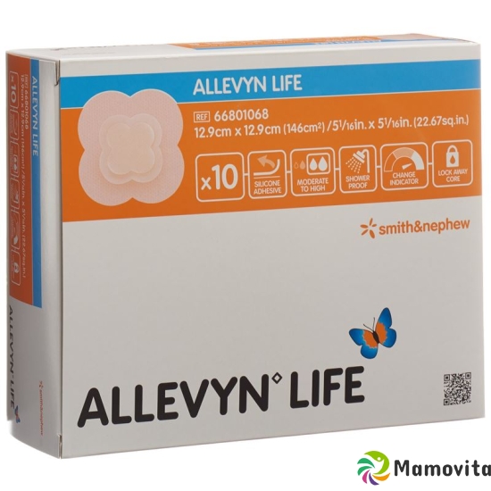 Allevyn Life Adhäsiver Silikonschaumverband 12.9x12.9xcm 10 Stück buy online