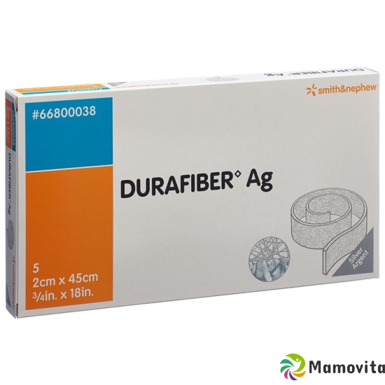 Durafiber Ag Wundauflage 2x45cm Steril Rope 5 Stück buy online