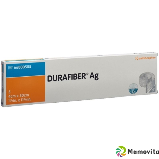 Durafiber Ag Wundauflage 4x30cm Steril 5 Stück buy online