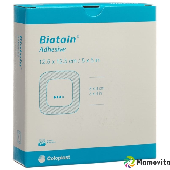 Biatain Adhesive Schaumverband 12.5x12.5cm 10 Stück buy online