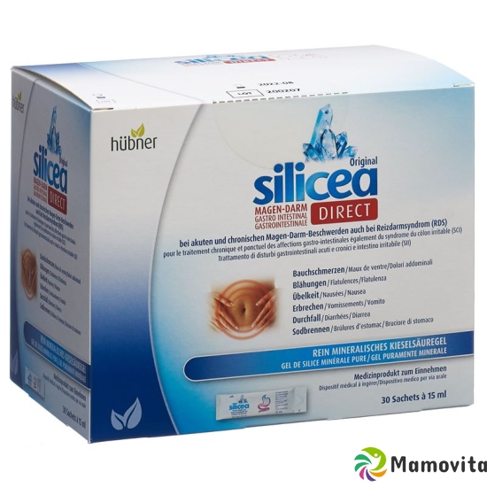 Hübner Silicea Magen-Darm Direct Gel 30 Sticks à 15ml buy online