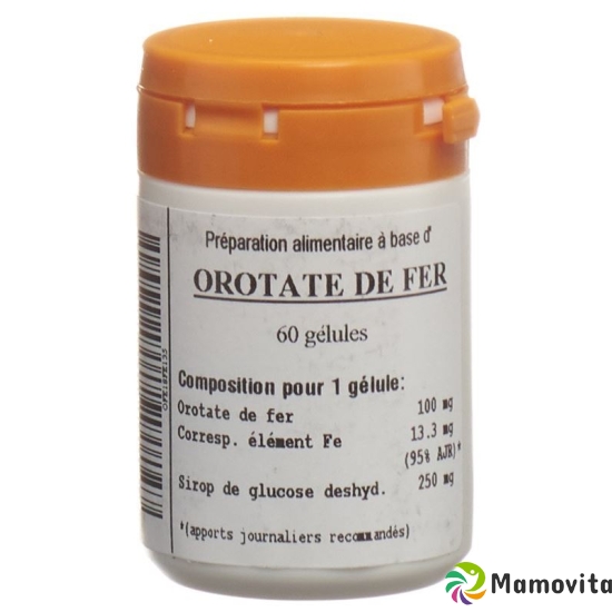 Oligopharm Orotate De Fer Kapseln 100mg 60 Stück buy online