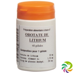 Oligopharm Orotate De Lithium Kapseln 50mg 60 Stück