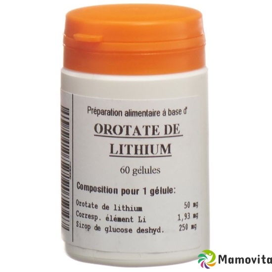 Oligopharm Orotate De Lithium Kapseln 50mg 60 Stück buy online