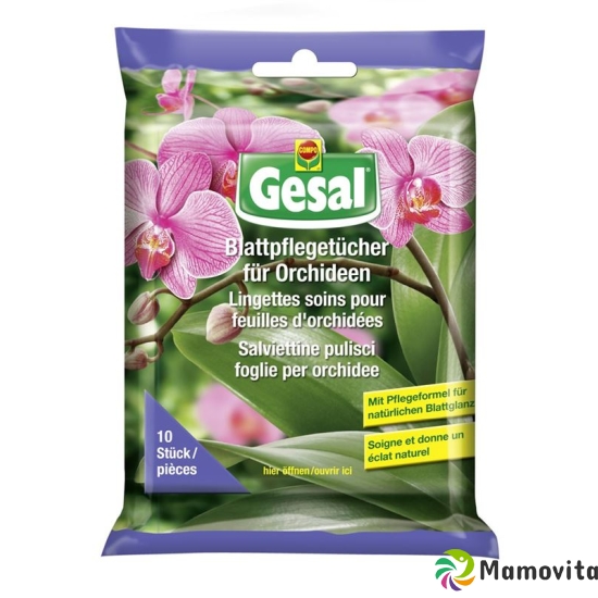 Gesal Blattpflegetücher für Orchideen 10 Stück buy online