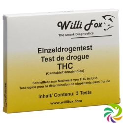 Willi Fox drug test THC single urine 3 pcs