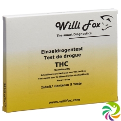 Willi Fox drug test THC single urine 5 pcs