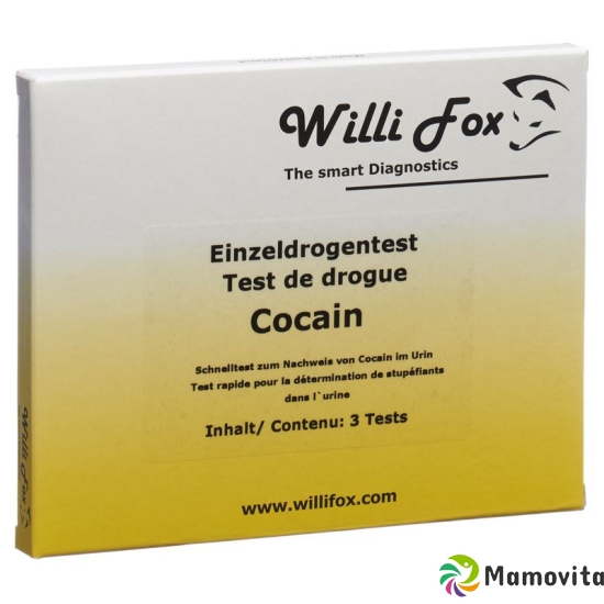 Willi Fox drug test cocaine individual urine 3 pcs buy online