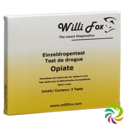 Willi Fox drug test opiates single urine 3 pcs