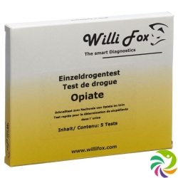 Willi Fox drug test opiates single urine 5 pcs