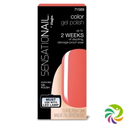 Fingrs Sensationail Gel Polish Coral Sunset