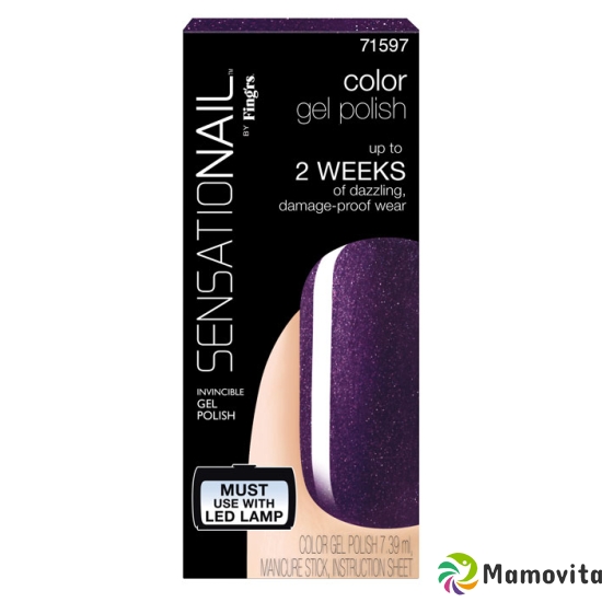 Fingrs Sensationail Gel Polish Purple Orchid buy online