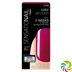 Fingrs Sensationail Gel Polish Raspberry Wine