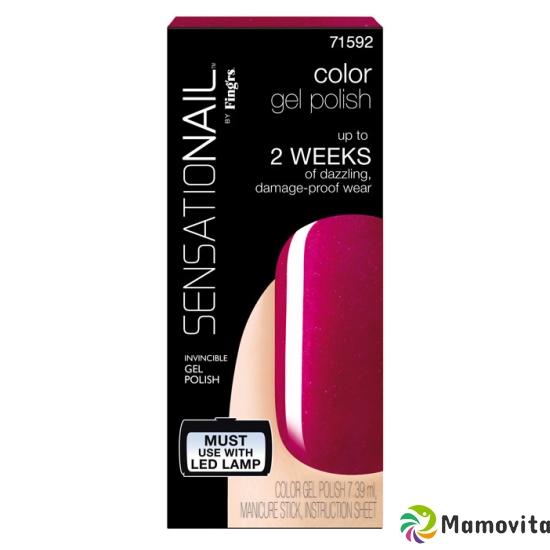 Fingrs Sensationail Gel Polish Raspberry Wine buy online