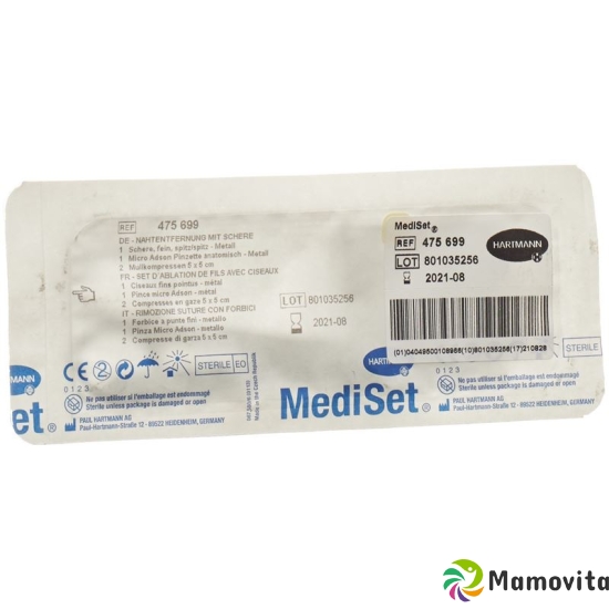 Mediset suture removal with scissors Sterile buy online