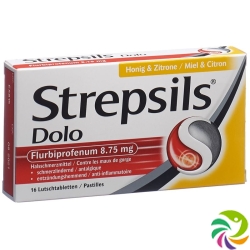 Strepsils Dolo Lutschtabletten 16 Stück