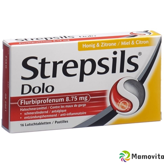 Strepsils Dolo Lutschtabletten 16 Stück buy online