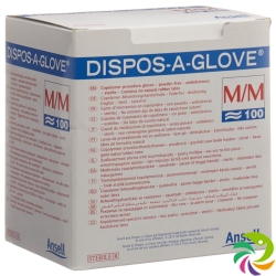 Dispos A Glove U-hs Grösse M Steril 100 X