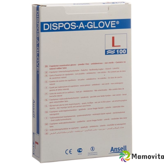 Dispos A Glove U-hs Grösse L Unsteril 100 X buy online