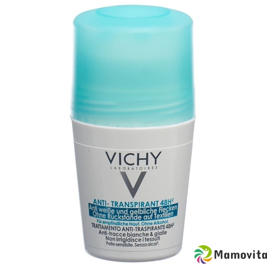 Vichy Deodorant Anti-Transpirant 48H Roll-On Anti Weisse und Gelbliche Flecken 50ml buy online