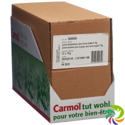 Carmol Tray Hals-Bonbons ohne Zucker 12 Beutel 75g