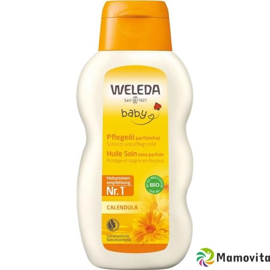 Weleda Baby Calendula Pflegeöl Parfümfrei 200ml buy online